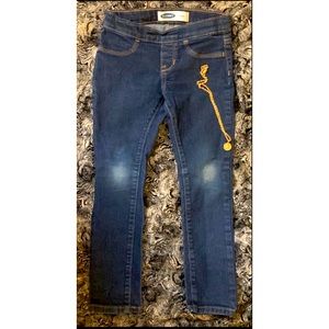 Toddler Blue Skinny Jeans Girls